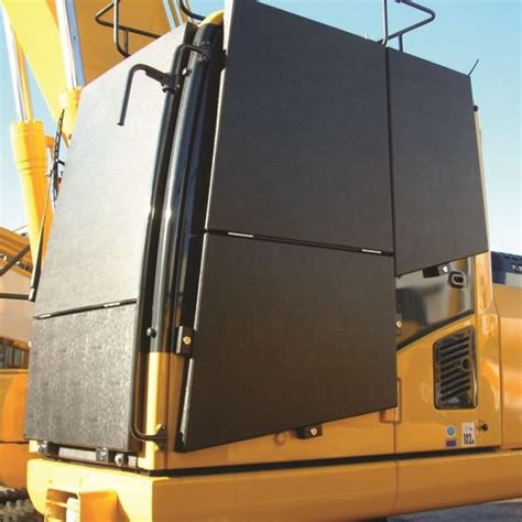 mini excavator cab guard|vandal guards for excavators.